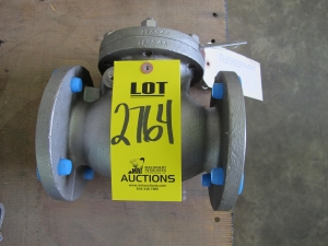 VALVE, CHECK TYPE, 2-1/2" SIZE, 150 LB RATING, 316 SS MATERIAL, FF FLG CONNECTIONS, ASTM A351, GR CF8M SPECIFICATION, 316 SS TRIM. PART # 150UOAM (W-51) LOADING & HANDLING FEE $15-